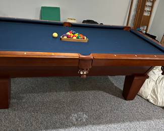 Beautiful condition 7’ Cannon pool table with ping pong.