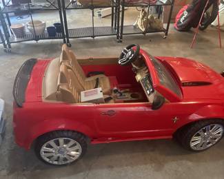 Mustang kids car 