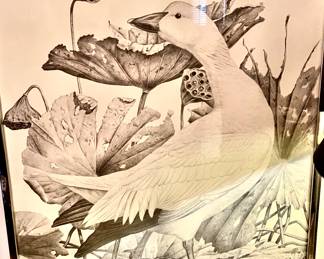 Stuart Gentling signed lithograph