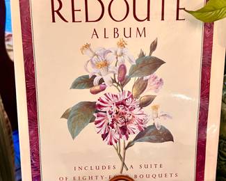 THE REDOUTE ALBUM FLOWER BOOK.