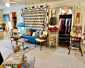 TWO MORE CLOSETS FULL OF CLOTHING.