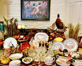 WHAT A SPREAD!  FALL HUNTING THEME!