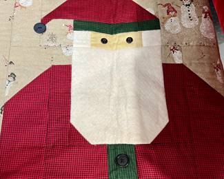 SEVERAL FUN SMALL LAP QUILTS.