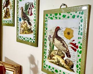 THESE BIRD PLAQUES ARE FANTASTIC.  BUY ONE OR ALL THREE!
