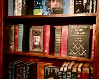 LOTS OF BOOKS ON WAR AND ART.