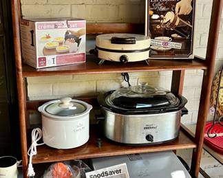 FOOD SAVER, CREME BRULEE KIT, CROCK POT, AND MORE!