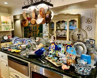 SPACIOUS KITCHEN OVERFLOWING WITH GOOD THINGS.