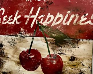 LOVE THE CHERRY SIGN!