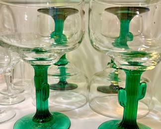 CACTUS MARGARITA GLASSES ARE TOO COOL!