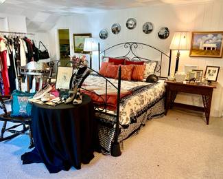 THIRD BEDROOM FULL OF MORE CLOTHING, SHOES, COSTUME JEWELRY!