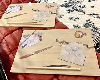 THESE ARE FUN LAP TABLES.