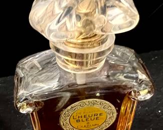 L'HEURE BLEUE BY GUERLAIN PERFUME BOTTLE.