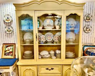 CHINA HUTCH FULL!