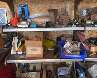 1940-1950’s  Plymouth Parts: Heater, Starters, Misc 