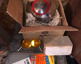 1940’s Plymouth Hub Caps. 