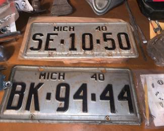 License plates