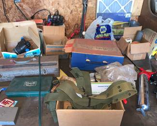 Miscellaneous tools and parts