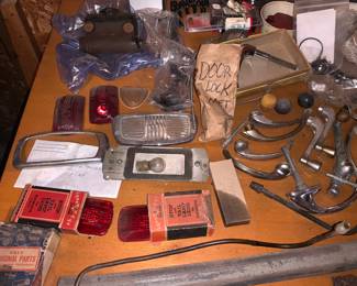 Plymouth vintage class light covers door handles window cranks and more