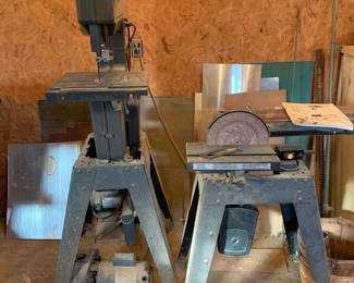 Band Saw Sander, Belt& Disc Sander 