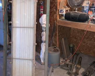 Paint booth lighting