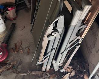 
We also just found these two vintage cots