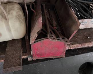 Vintage tool boxes 