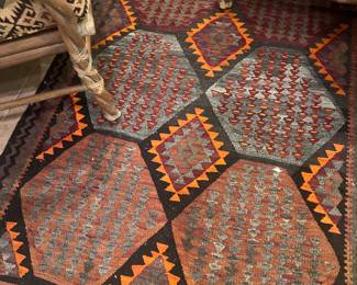 Fabulous rugs throughout this country bay home 