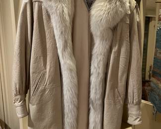 Vintage, retro, leather and fur