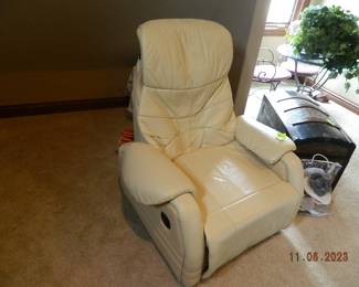 leather recliner