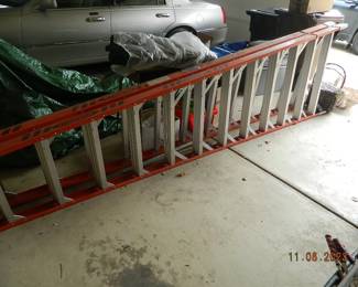 Werner 16' two sided ladder