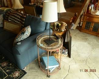 side table/lamp
