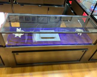 Another view of the excellent display cases available  for resale