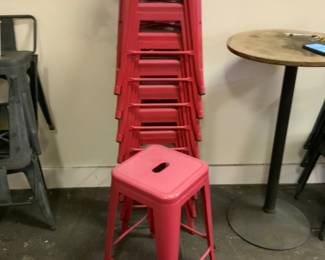 Devoko Metal Bar Stools 24” Indoor in great condition