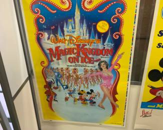 Walt Disney’s Magic Kingdom on Ice 1983 Poster 38 x 25