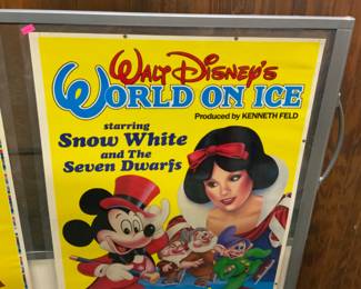 RARE 1986 Walt Disney’s World On Ice staring Snow White and the Seven Dwarfs with Famous Mickey Mouse