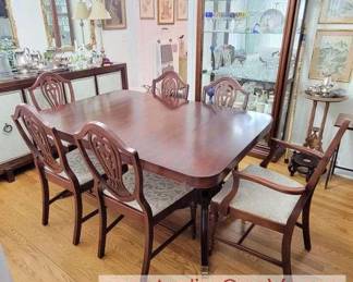22 Dining Room Table and 6 Chairs