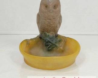 7 EXQUISITE French PatedeVerre Glass signed A. Walter Nancy