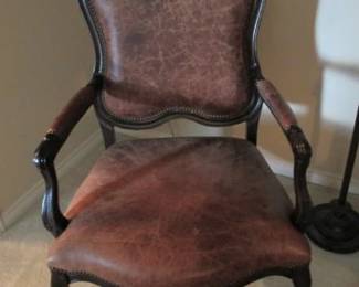Leather Chair (2 of 2).  Excellent condition.