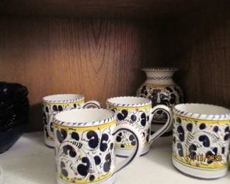 Porcelain coffee cups