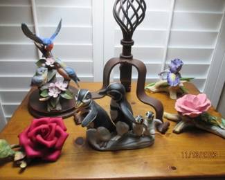 Ceramic flower collection.  