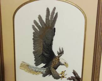 Needlepoint Eagle