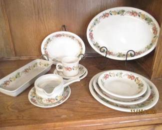 Wedgewood "Quince" dishes.  12 place settings.  Pieces sold separately.