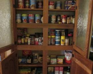 Food and spices pantry