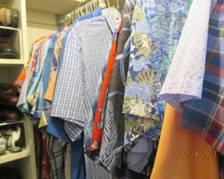 Men's short sleeve shirts - Size 17 - 17 1/2