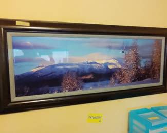 "Christmas on The Chilkat". 
Thomas D. Mangelsen
16x47"  Limited Edition 160/3000