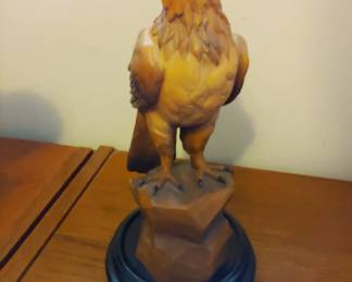 Anri hand carved eagle. Approx 8"