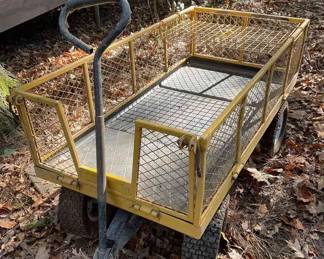 Little Yellow Garden Cart