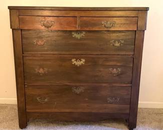 006 Antique Wooden Dresser
