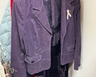 AGB Purple Blazer Jacket - Size 16