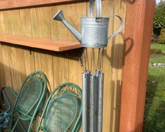 Watering Can Themed Wind Chime